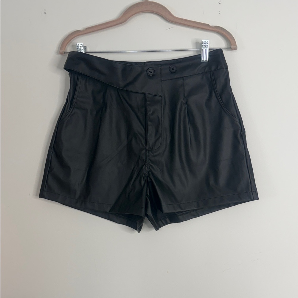 SHEIN High Waist Black Women's Shorts